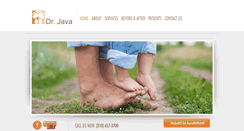 Desktop Screenshot of footdoctorinla.com